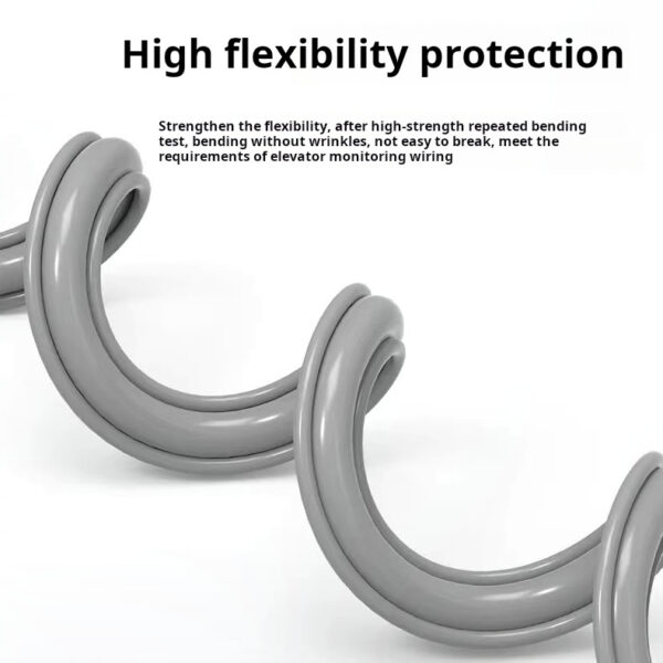 oxygen-free copper T-FTP6E elevator cable with wire cable - Image 3