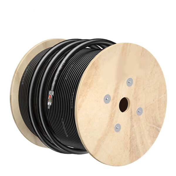 Armored photoelectric composite hybrid cable outdoor GYXTW4/6/8 core optical fiber power wire integrated communication wire - Image 4
